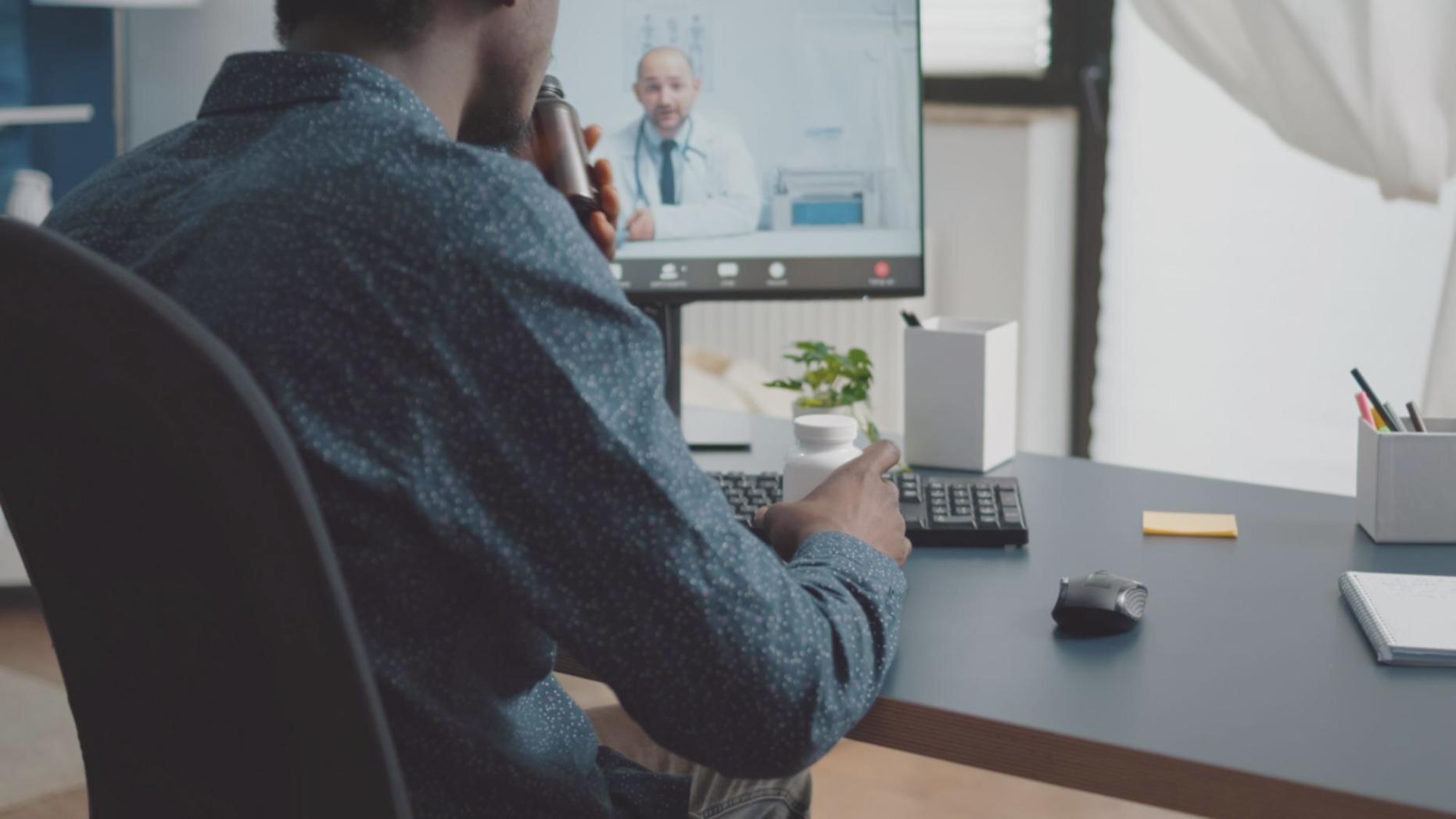 Team collaboration workspace with financial planning materials